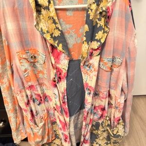 Black Label Multicolor Floral Jacket